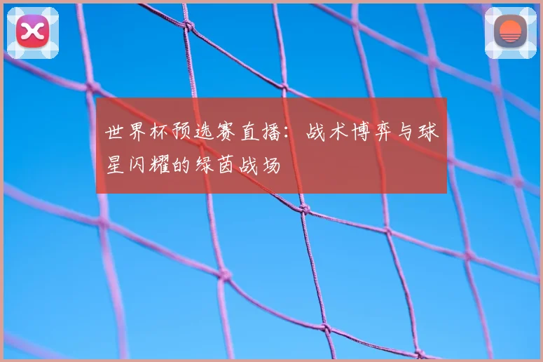 世界杯预选赛直播：战术博弈与球星闪耀的绿茵战场